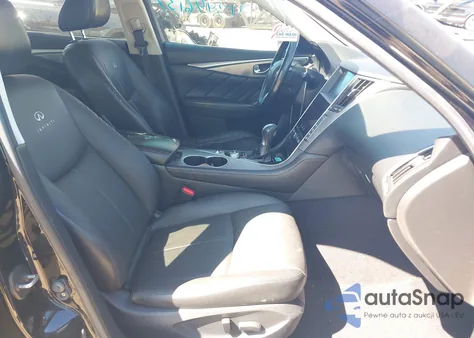 2014 Infiniti Q50 из США, поврежденный, VIN JN1BV7APXEM677624